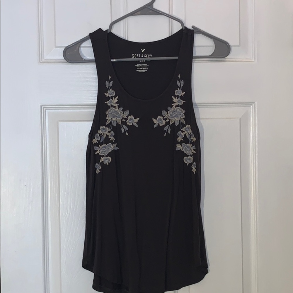 Flower tank top